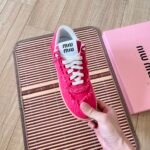 Miu Miu Low-top sneakers for Women Red - Shoes - Image 2