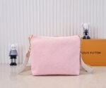Louis Vuitton Coussin Hobo MM Pink Denim Bag - Image 3