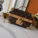 Louis Vuitton Soul Trunk Old Fashioned Leather Handbag