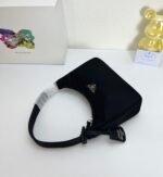 Prada Hobo Medieval Moon Bag - Black Bag - Image 6