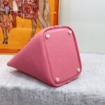 Hermes Clemence Picotin Lock Bag Golden Hardware-Pink Bag - Image 8