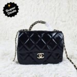 Chanel 24B Bag Black Color Small Size