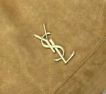 Saint Laurent JAMIE SHOPPING Medium in suede GOLDEN LEAF - Bag - Image 8