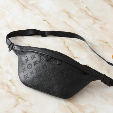 Louis Vuitton Discovery Bum Bag - Black Embossed Bag