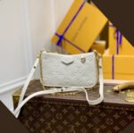 Louis Vuitton Easy Pouch On Strap Handbag White -Bag - Image 2