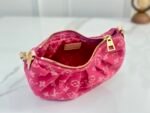 Louis Vuitton Pochette Valley Fuchsia Denim - Bag - Image 7