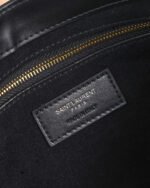 [TOP]SAINT LAURENT YSL Croc-Embossed Le 5 à 7 Hobo Bag - Image 13