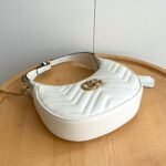 Gucci GG Marmont Small shoulder Bag White - Bag - Image 3