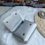 [TOP] Dolce & Gabbana Cowhide Mini Tote - Silver Bag - Image 3