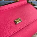 [TOP] Dolce & Gabbana Sicily Handbag - Rose Red Bag - Image 11