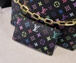 Louis Vuitton x Murakami LV x TM  Coussin Hobo MM Black Bag - Image 4