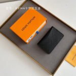 Louis Vuitton Pocket Organizer Taiga Leather Wallet - Image 3