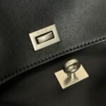 BALENCIAGA Rodeo leather shoulder bag in Black and aged-sliver hardware Multiple Size - Bag - Image 10
