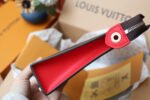 [TOP]Louis Vuitton Monogram Pochette Voyage MM Clutch Bag - Sari Red - Image 4