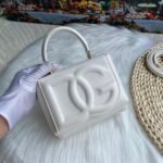[TOP] Dolce & Gabbana Cowhide Mini Tote - White Bag - Image 2