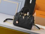 LV Nano Speedy Monogram Empreinte Leather-Black - Bag - Image 2