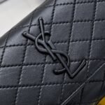 SAINT LAURENT BLACK GABY CHAIN PHONE HOLDER IN QUILTED Calfskin-BLACK HARDWARE - Bag - Image 3