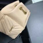 Saint Laurent JOE backpack in Calfskin White - Bag - Image 6