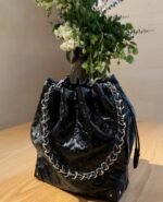 Louis Vuitton LV Noé Trunk PM Bucket Black- Bag - Image 2
