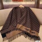 Fendi Double-Sided Ponco