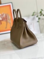 Hermes Birkin Togo Retourne Bag Golden-Dark Green Bag - Image 3
