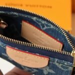 Louis Vuitton LV Denim Key Pouch - Image 7