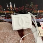 [TOP] Dolce & Gabbana Cowhide Crossbody Bag - White Bag - Image 3
