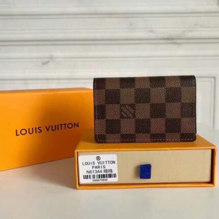 Louis Vuitton Pocket Organizer Damier Graphite Canvas Wallet