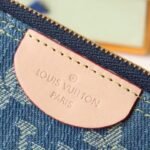 Louis Vuitton LV Denim Key Pouch - Image 3