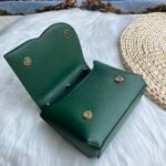 [TOP] Dolce & Gabbana Cowhide Mini Tote - Green Bag - Image 4