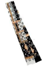 1pc 100cm Square Silk Scarf Headband Neck Scarf Hair Accessory Bag Scarf (No box) - Bag - Image 12