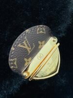 Louis Vuitton Sunset Black Woolen Leather Bag - Image 6