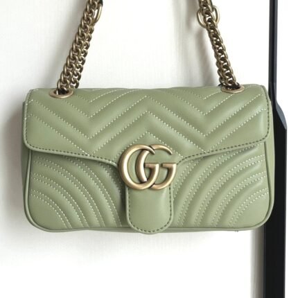 Gucci GG Marmont Shoulder Bag - Green Bag
