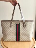 Gucci Ophidia medium tote bag Beige- Bag - Image 2