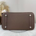 Hermes Birkin Togo Retourne Bag Golden-Dark Brown Bag - Image 7