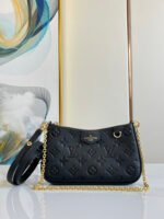 Louis Vuitton Empreinte Monogram Leather Black Easy Pouch On Strap Shoulder Bag Black - Bag - Image 4