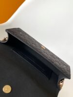 Louis Vuitton Empreinte Monogram Leather Black Wallet On Chain Lily - Bag - Image 7