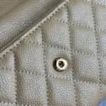 Chanel Counterfeit Caviar Leather Wallet-Yellow Wallet - Image 6