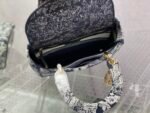 Dior The LADY D-LITE Bag Blue Toile de Jouy Reverse Embroidery - Bag - Image 8
