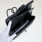 Chanel Classic Double Flap Bag Black Hardware - Bag - Image 9