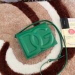 [TOP] Dolce & Gabbana Cowhide Crossbody Bag - Green Bag - Image 5