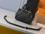 LV Nano Speedy Monogram Empreinte Leather-Black - Bag - Image 6