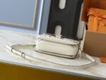 Louis Vuitton LV x TM Embossed Flower Handbag - White - Image 4