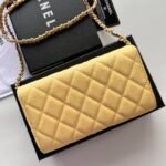 Chanel 23 Wallet on Chain- Yellow Bag - Image 7