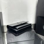 Saint Laurent  YSL Sunset medium leather cross-body bag Black Sliver - Bag - Image 2