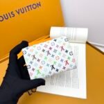 Louis Vuitton x Murakami Victorine Wallet Small Wallet Monogram coated canvas - White Multicolored - Image 4