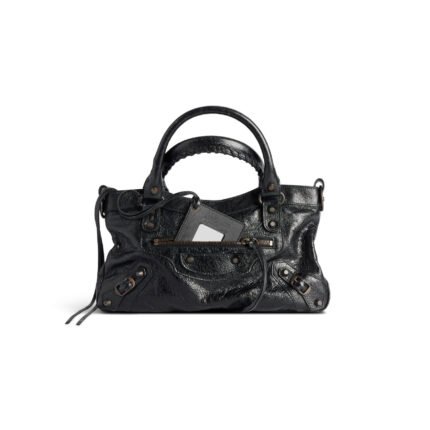 Balenciaga Women's Le City First Bag in Black - Bag