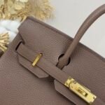 Hermes Birkin Togo Retourne Bag Golden-Dark Brown Bag - Image 11