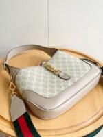 Gucci Jackie 1961 Small GG And Leather Bag - Image 8