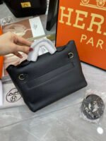 Hermes 2424 Togo Swift Gold Hardware Black - Bag - Image 4